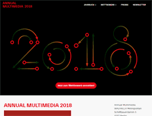 Tablet Screenshot of annual-multimedia.de